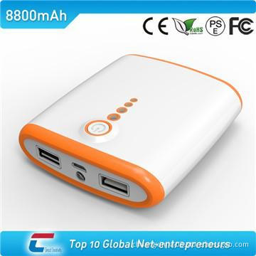 Usb portable battery charger for mobile phone, ABS Plastic